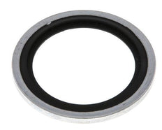 G 1" Steel/FKM Hydraulic Bonded Seal 33.9x42.8x2.5 mm