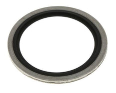 G 1-1/4" Steel/FKM Hydraulic Bonded Seal 42.9x52.4x2.5 mm