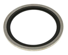 G 1-1/2" Steel/FKM Hydraulic Bonded Seal 48.4x58.6x2.5 mm