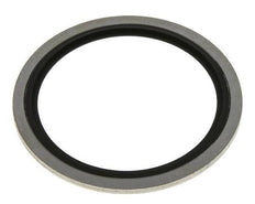 G 2" Steel/FKM Hydraulic Bonded Seal 60.6x73x2.5 mm