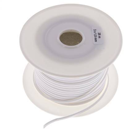 3x1.5 mm PTFE Face Sealing Tape 25 m