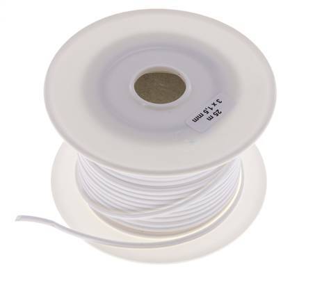 3x1.5 mm PTFE Face Sealing Tape 25 m