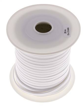 5x2 mm PTFE Face Sealing Tape 25 m