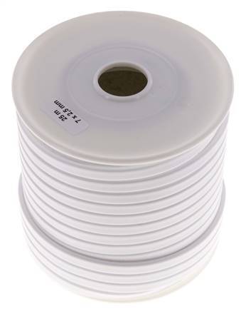 7x2.5 mm PTFE Face Sealing Tape 25 m