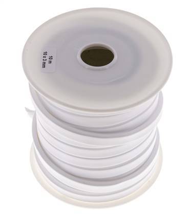 10x3 mm PTFE Face Sealing Tape 10 m