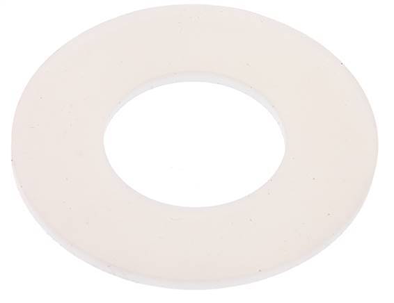 DN 25 Silicone Flange Seal Up To PN 40 FDA CFR-21 Certified [2 Pieces]