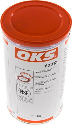 Multi-silicone Grease Food Processing Industry 25kg OKS 1110