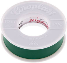 Electrical Insulation Tape VDE-tested 15mm/10m Green [10 Pieces]