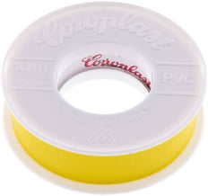Electrical Insulation Tape VDE-tested 15mm/10m Yellow [10 Pieces]