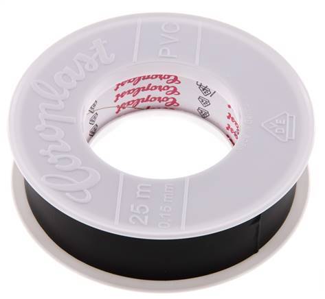 Electrical Insulation Tape VDE-tested 25mm/25m Black