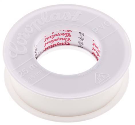 Electrical Insulation Tape VDE-tested 25mm/25m White