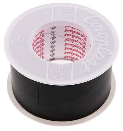 Electrical Insulation Tape VDE-tested 50mm/25m Black