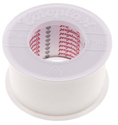 Electrical Insulation Tape VDE-tested 50mm/25m White