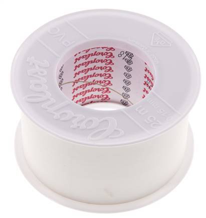 Electrical Insulation Tape VDE-tested 50mm/25m White