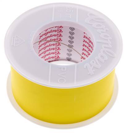 Electrical Insulation Tape VDE-tested 50mm/25m Yellow
