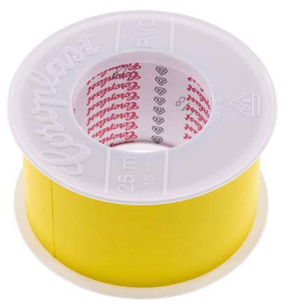 Electrical Insulation Tape VDE-tested 50mm/25m Yellow