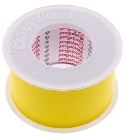 Electrical Insulation Tape VDE-tested 50mm/25m Yellow