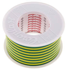 Electrical Insulation Tape VDE-tested 50mm/25m Green/Yellow