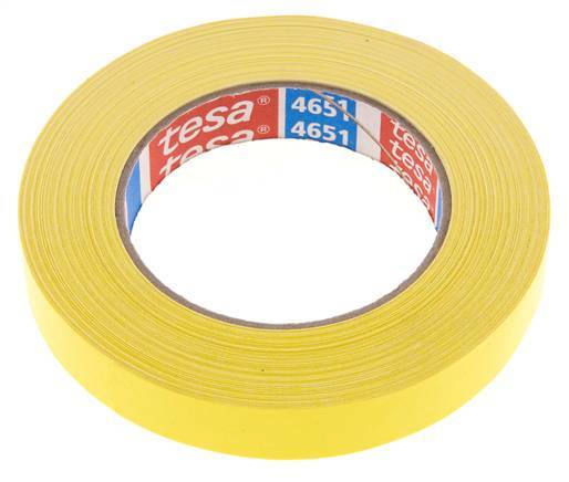 Industrial Adhesive Tape 19mm/25m Yellow