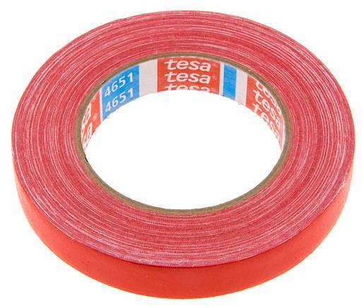 Industrial Adhesive Tape 19mm/25m Red