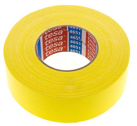 Industrial Adhesive Tape 50mm/50m Yellow