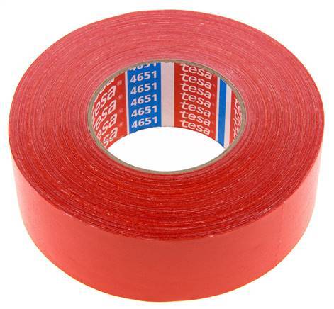 Industrial Adhesive Tape 50mm/50m Red