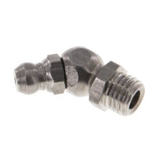 Angled Hydraulic Grease Nipple Stainless Steel M8x1 DIN 71412