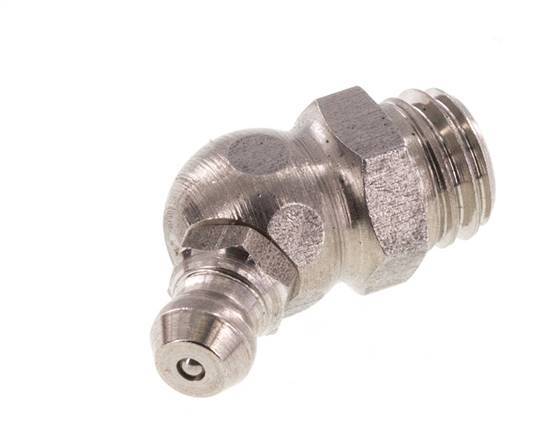 Angled Hydraulic Grease Nipple Stainless Steel M10x1.5 DIN 71412