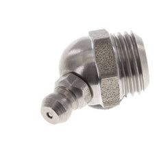 Angled Hydraulic Grease Nipple Stainless Steel R 1/4 inch DIN 71412