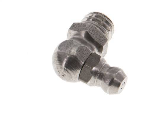 Right-angled Hydraulic Grease Nipple Stainless Steel M8x1.25 DIN 71412