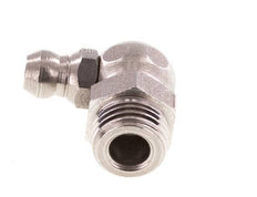 Right-angled Hydraulic Grease Nipple Stainless Steel M10x1 DIN 71412