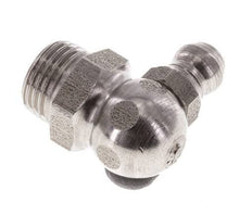Right-angled Hydraulic Grease Nipple Stainless Steel R 1/8 inch DIN 71412