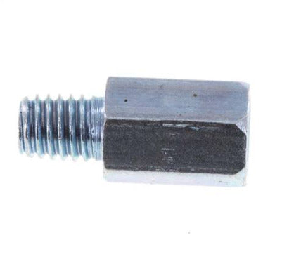 Steel Male/Female M6x1 Grease Nipple Extension 16mm [2 Pieces]