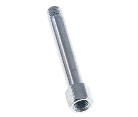 Steel Male/Female M8x1 Grease Nipple Extension 58mm