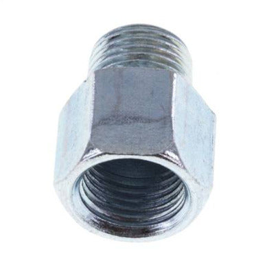 Steel Male/Female M10x1 Grease Nipple Extension 14mm [2 Pieces]