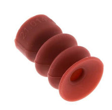 14mm Bellows Silicone Red Vacuum Suction Cup Stroke 10mm