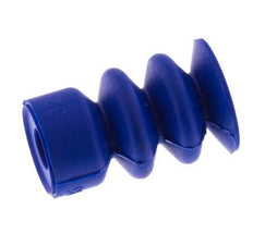 14mm Bellows PUR Blue Vacuum Suction Cup Stroke 10mm