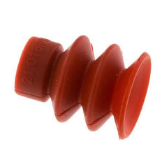 18mm Bellows Silicone Red Vacuum Suction Cup Stroke 8mm