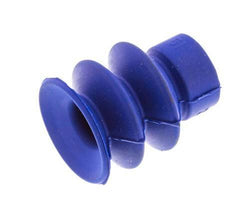 18mm Bellows PUR Blue Vacuum Suction Cup Stroke 8mm