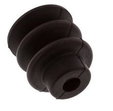 30mm Bellows NBR Black Vacuum Suction Cup Stroke 13mm