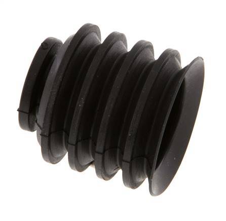 30mm Bellows CR Black Vacuum Suction Cup Stroke 21mm
