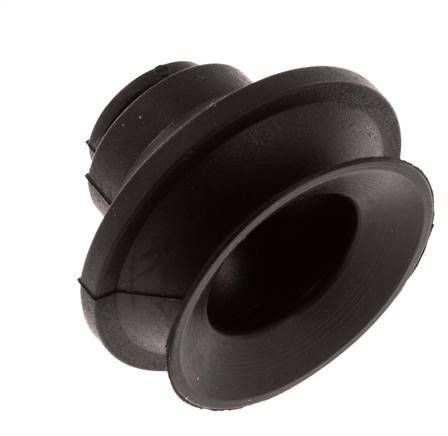 32mm Bellows CR Black Vacuum Suction Cup Stroke 9mm