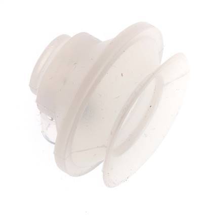 32mm Bellows Silicone Clear Vacuum Suction Cup Stroke 9mm