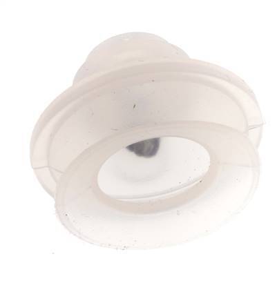 32mm Bellows Silicone Clear Vacuum Suction Cup Stroke 9mm