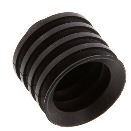 40mm Bellows CR Black Vacuum Suction Cup Stroke 20mm
