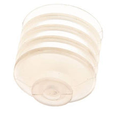 40mm Bellows Silicone Clear Vacuum Suction Cup Stroke 20mm
