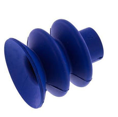 40mm Bellows PUR Blue Vacuum Suction Cup Stroke 20mm