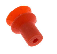 9mm Bellows Silicone Red Vacuum Suction Cup Stroke 3.5mm