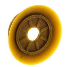 100mm Flat NR Beige Vacuum Suction Cup G 1/4 inch Female Stroke 6mm Thin Lips