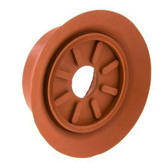 100mm Flat SBR Reddish brown Vacuum Suction Cup G 1/4 inch Female Stroke 6mm Thin Lips